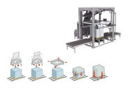 China Máquina fria automática da capa do estiramento para o CaCO3 do almofariz do cimento dos materiais de construção empresa