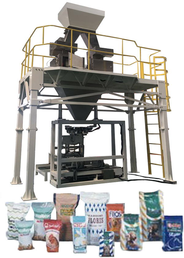 Given Bag Automatic Bagging Machine , Powder Pouch Filling Machine 300-800bags/h
