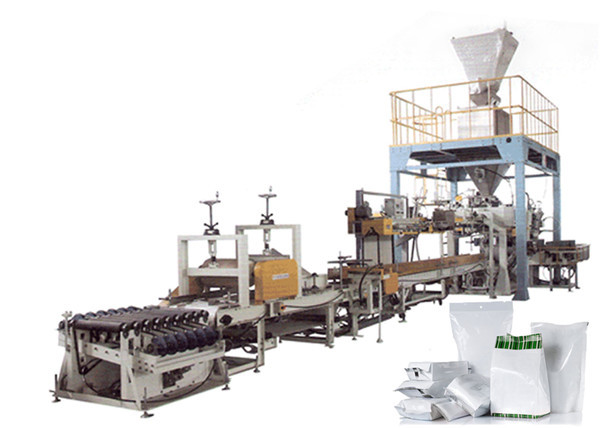 Full Auto Open Mouth Bagging Machine , Seed / Nuts Granule Packing Machine 10-50 Kg