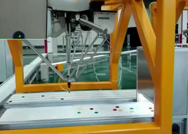 Strong Delta Parallel Robot With Fast Moving Speed For Packaging / Material Sorting