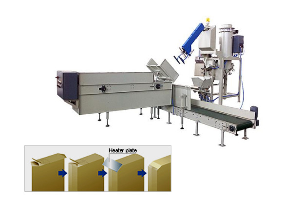 PVPE Valve Bag Packing Machine for Calcium Carbonate CaCO3 Filling 10-50 kg