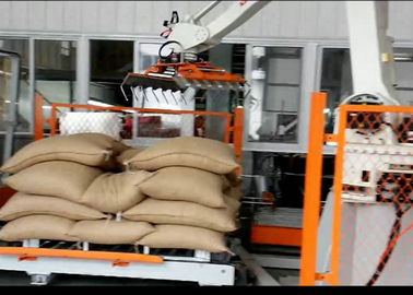 China Palletizer robótico automático para o sistema de Logsitics/FMCG/bebida do alimento fábrica