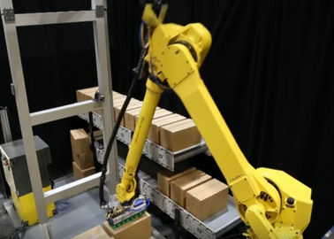 China Robô flexível Palletizer automatizado com os programas Palletizing ajustáveis fábrica