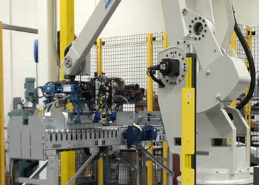 China Sistema/empilhador Palletizing do robô totalmente automático para o adubo do saco carga útil de 180 quilogramas fábrica