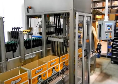 China Caixa automatizada completa mais próxima, máquina do instalador do exemplo do empacotador do caso de embalagem da caixa da caixa fábrica
