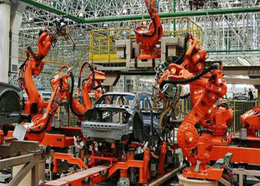 China Linha de produção de solda inteiramente automatizada industrial controle do PLC para a indústria de carro distribuidor